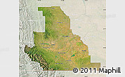 Satellite Map of Division No.  3, lighten