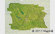 Satellite 3D Map of Division No.  8, lighten