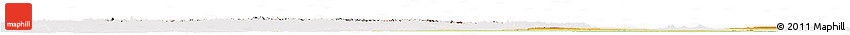 Physical Horizon Map of Alberta, cropped outside