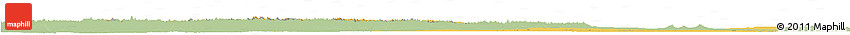 Savanna Style Horizon Map of Alberta, single color outside