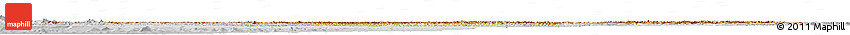 Physical Horizon Map of British Columbia, lighten, desaturated