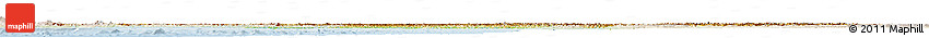 Physical Horizon Map of British Columbia, lighten