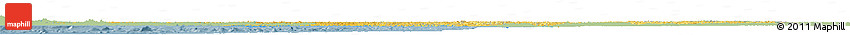 Savanna Style Horizon Map of British Columbia, single color outside