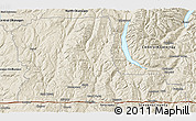 Shaded Relief 3D Map of Kootenay Boundary
