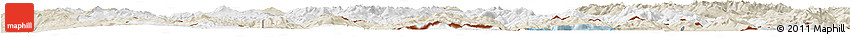 Classic Style Horizon Map of Kootenay Boundary