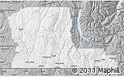 Gray Map of Kootenay Boundary