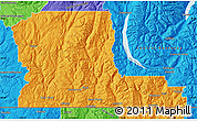 Political Map of Kootenay Boundary