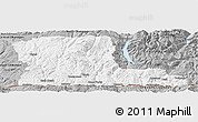 Gray Panoramic Map of Kootenay Boundary