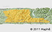 Savanna Style Panoramic Map of Kootenay Boundary
