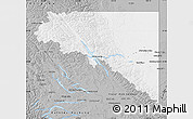 Gray Map of Peace River