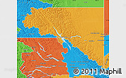 Political Map of Peace River
