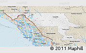 Classic Style 3D Map of Stikine