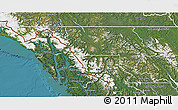Satellite 3D Map of Stikine