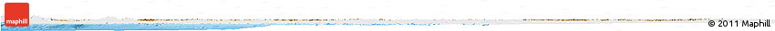 Physical Horizon Map of Stikine, single color outside