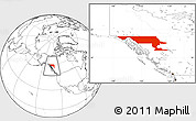 Blank Location Map of Stikine