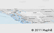 Silver Style Panoramic Map of Stikine