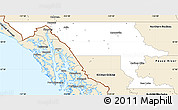 Classic Style Simple Map of Stikine