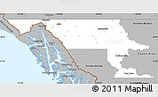 Gray Simple Map of Stikine