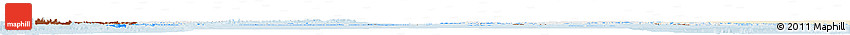 Classic Style Horizon Map of Canada, single color outside
