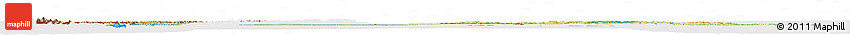Physical Horizon Map of Canada, cropped outside