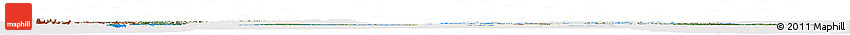Satellite Horizon Map of Canada, cropped outside