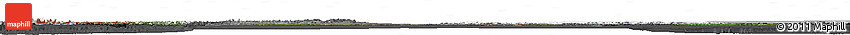 Satellite Horizon Map of Canada, darken, desaturated