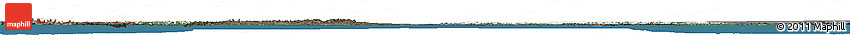 Satellite Horizon Map of Canada, darken, land only