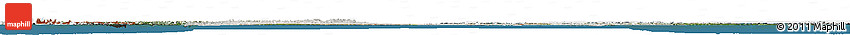 Satellite Horizon Map of Canada, lighten, semi-desaturated, land only