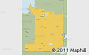 Savanna Style 3D Map of Division No.  1