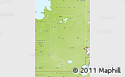 Physical Map of Division No.  1