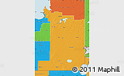 Political Map of Division No.  1