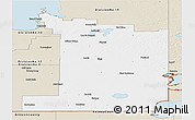 Classic Style Panoramic Map of Division No.  1
