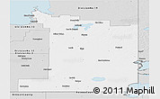 Silver Style Panoramic Map of Division No.  1