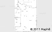 Blank Simple Map of Division No.  1