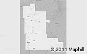 Gray 3D Map of Division No. 16