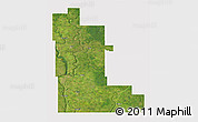 Satellite 3D Map of Division No. 16, cropped outside