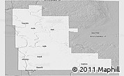 Gray Panoramic Map of Division No. 16