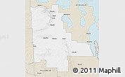 Classic Style 3D Map of Division No. 20