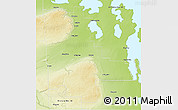 Physical 3D Map of Division No. 20