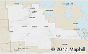 Classic Style Panoramic Map of Division No. 20