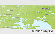 Physical Panoramic Map of Division No. 21