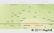 Physical 3D Map of Division No.  5