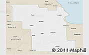 Classic Style Panoramic Map of Division No.  8