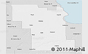 Silver Style Panoramic Map of Division No.  8
