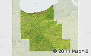Satellite 3D Map of Division No.  9, lighten
