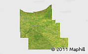 Satellite 3D Map of Division No.  9, single color outside
