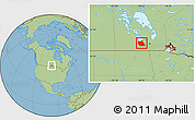 Savanna Style Location Map of Division No.  9