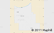 Classic Style Map of Division No.  9, single color outside