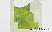 Satellite Map of Division No.  9, lighten