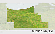 Satellite Panoramic Map of Division No.  9, lighten